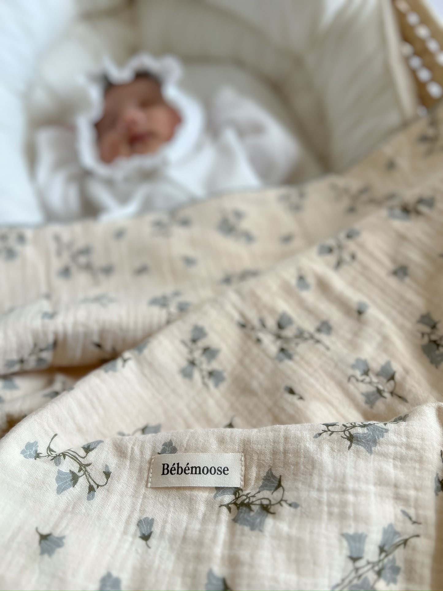 Fairy bell -Organic cozy blanket/4重ガーゼ