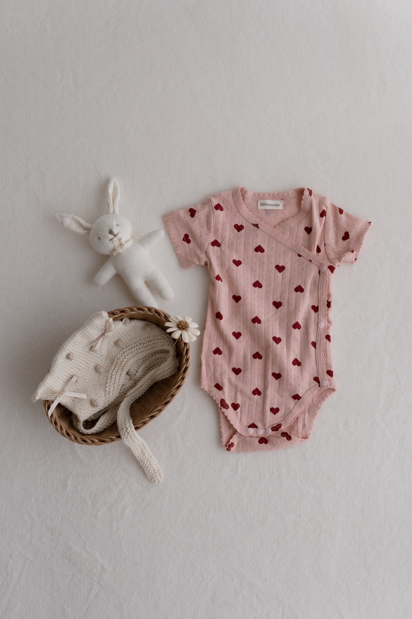 〖NEW〗Sweetie charm rompers -Cotton candy