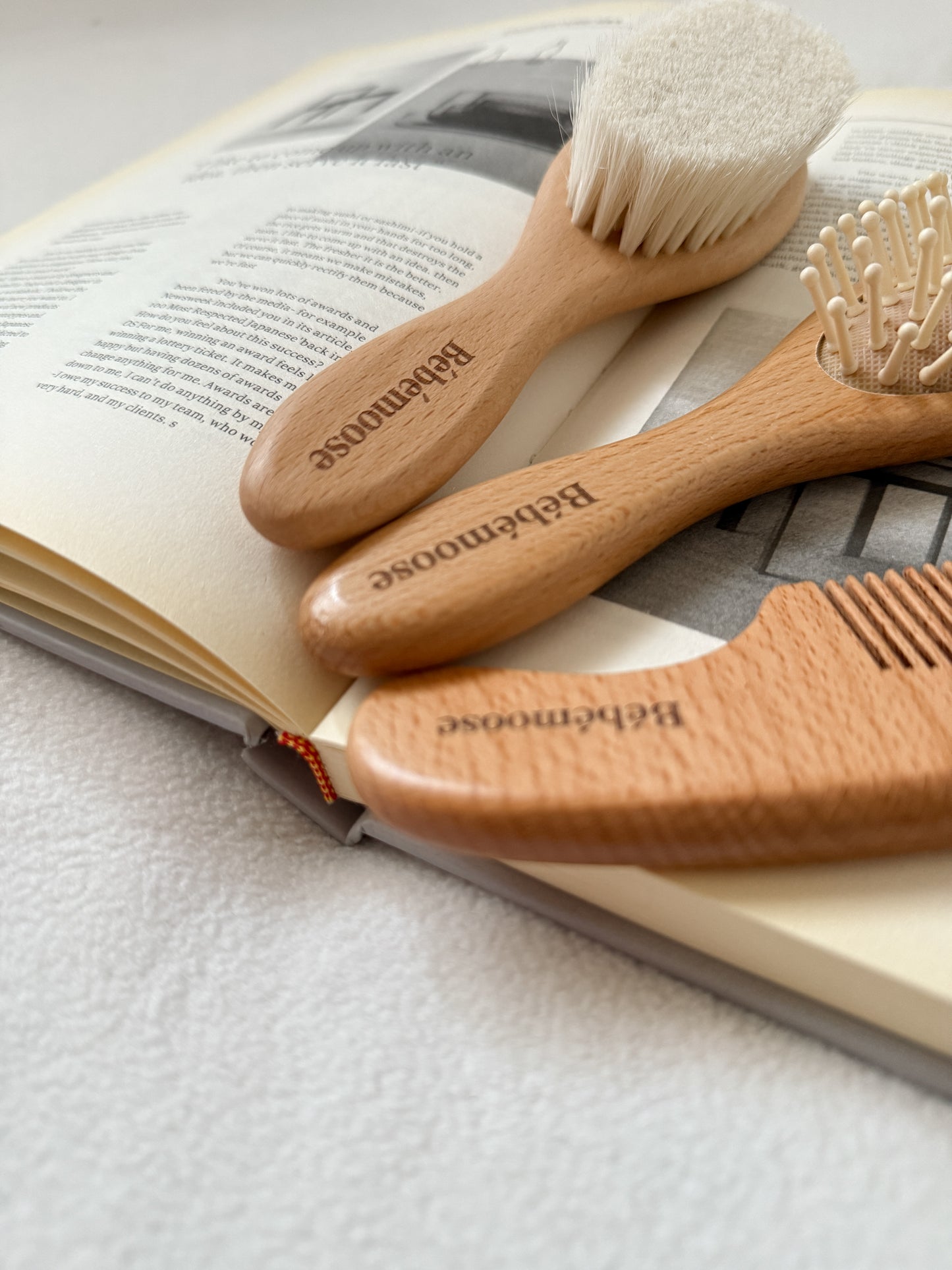 Bébémoose Hair Brush set
