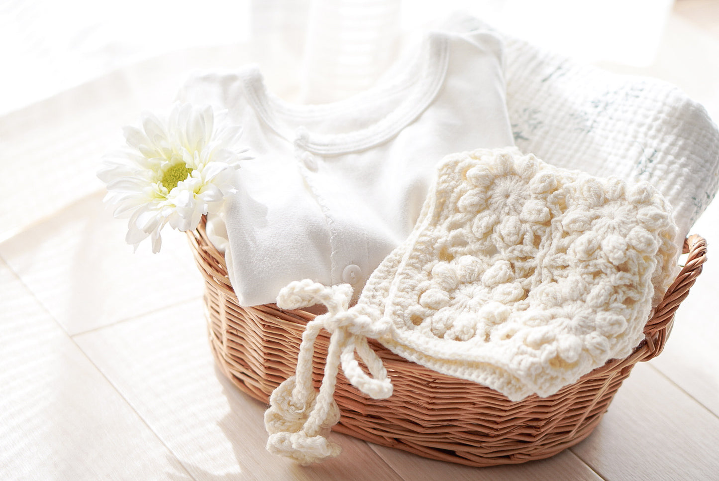 Serenity baby dress -退院着