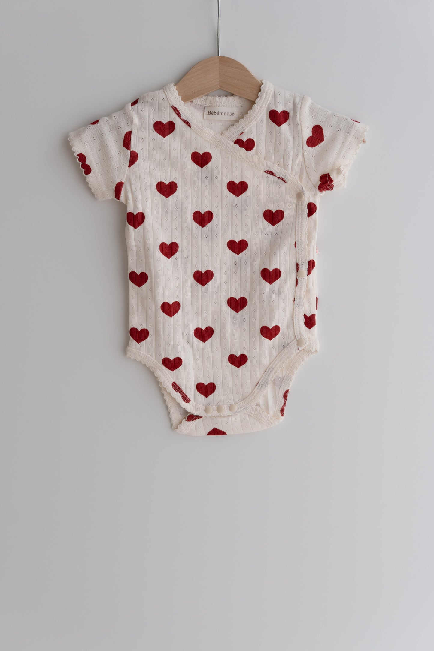 〖NEW〗Sweetie charm rompers -Cherry cream