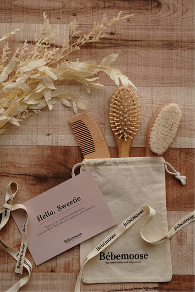 Bébémoose Hair Brush set
