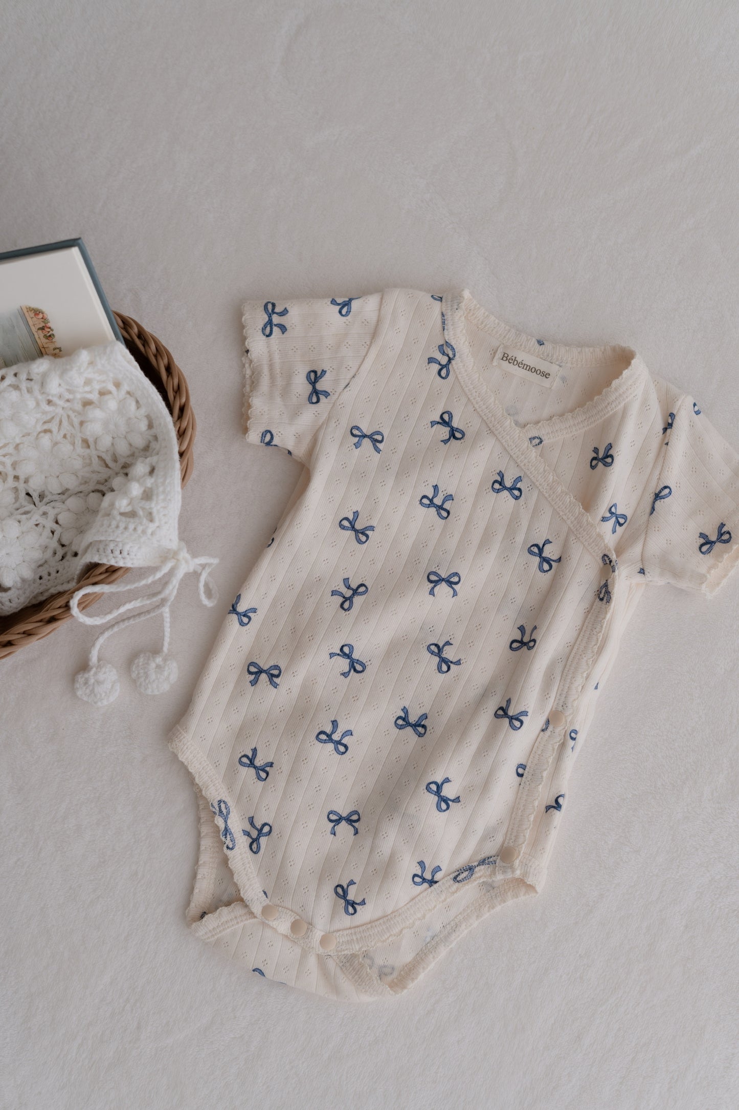 Sweetie charm rompers -Baby blue