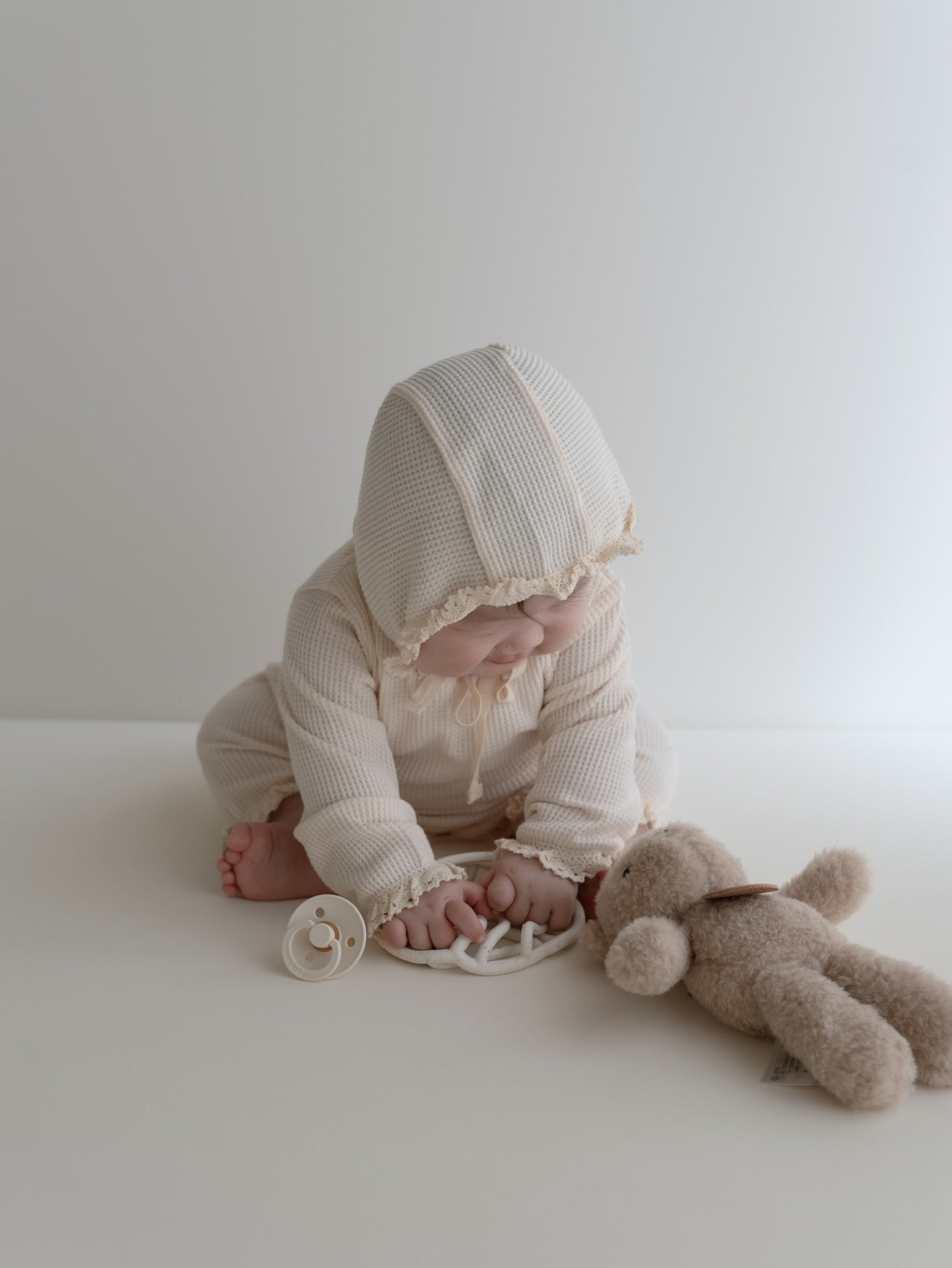 〖NEW〗Waffle mellow dress set