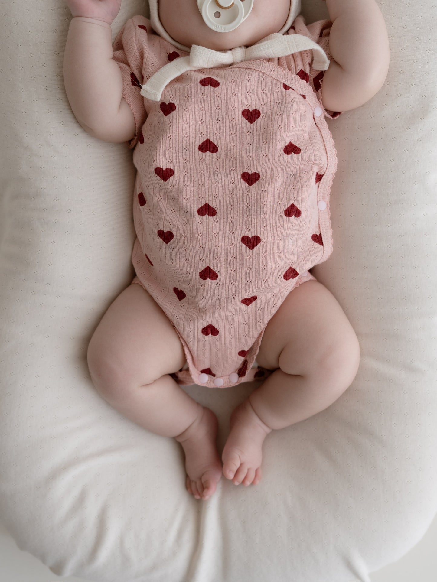 〖NEW〗Sweetie charm rompers -Cotton candy