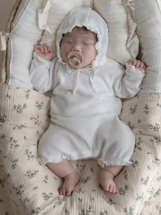 〖NEW〗Waffle mellow dress set