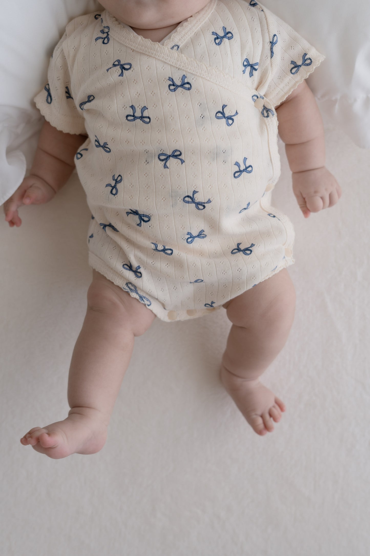 Sweetie charm rompers -Baby blue