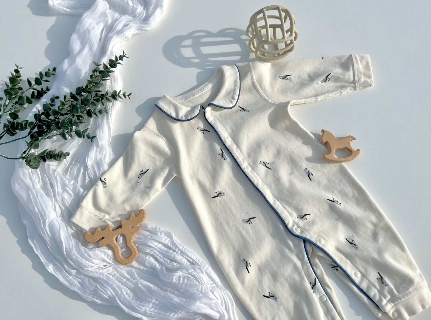 Chirpy-chirp rompers