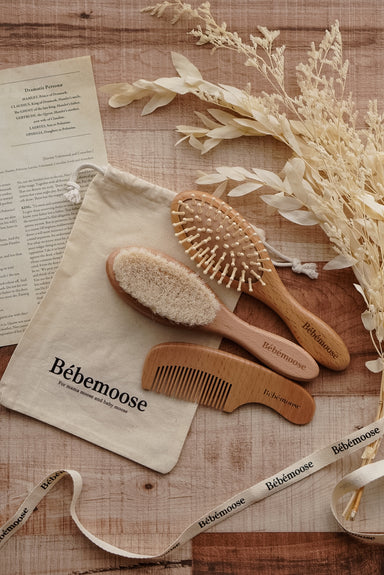 Bébémoose Hair Brush set