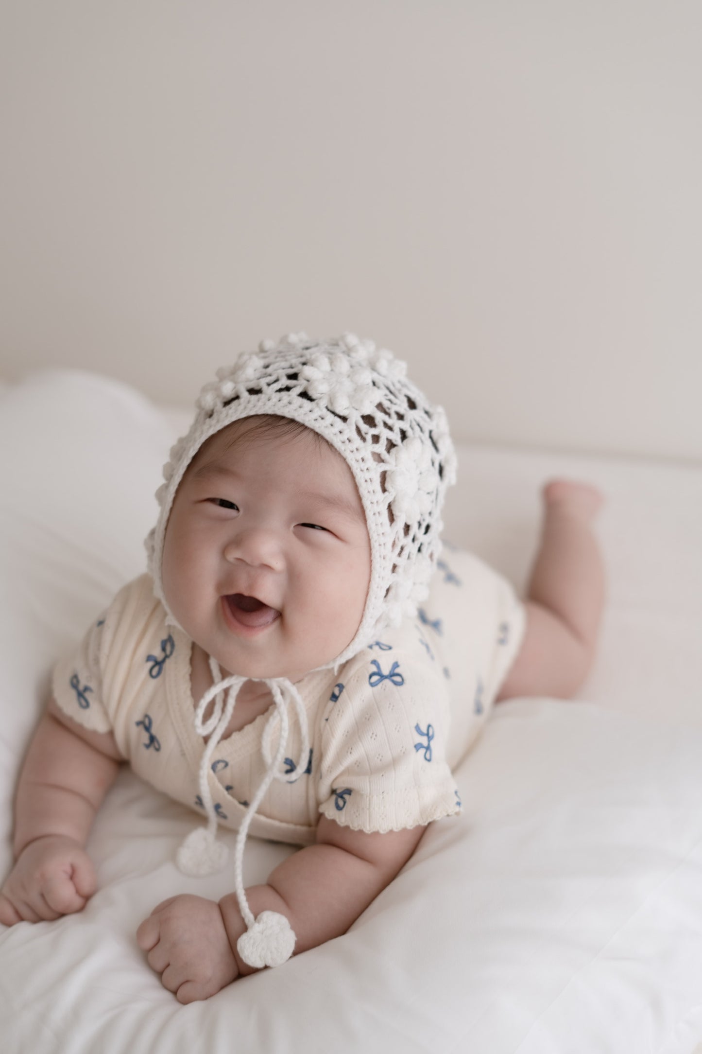 Sweetie charm rompers -Baby blue