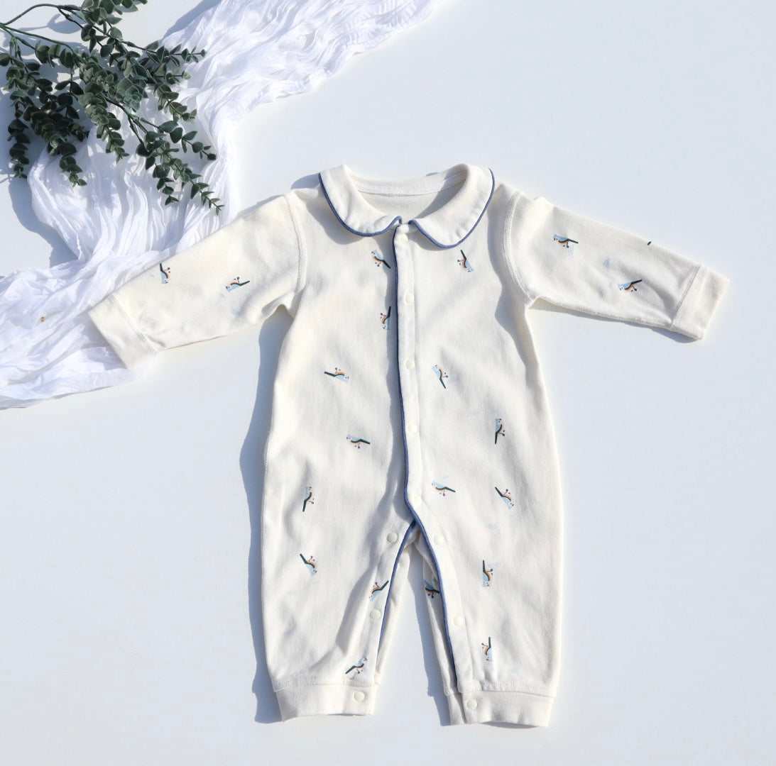 Chirpy-chirp rompers